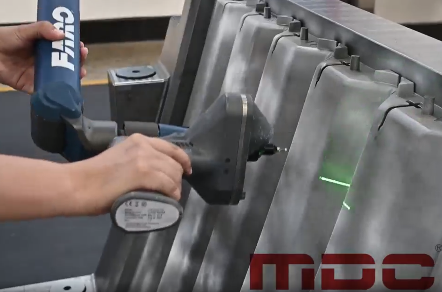 先進的SMC模具3D掃描技術